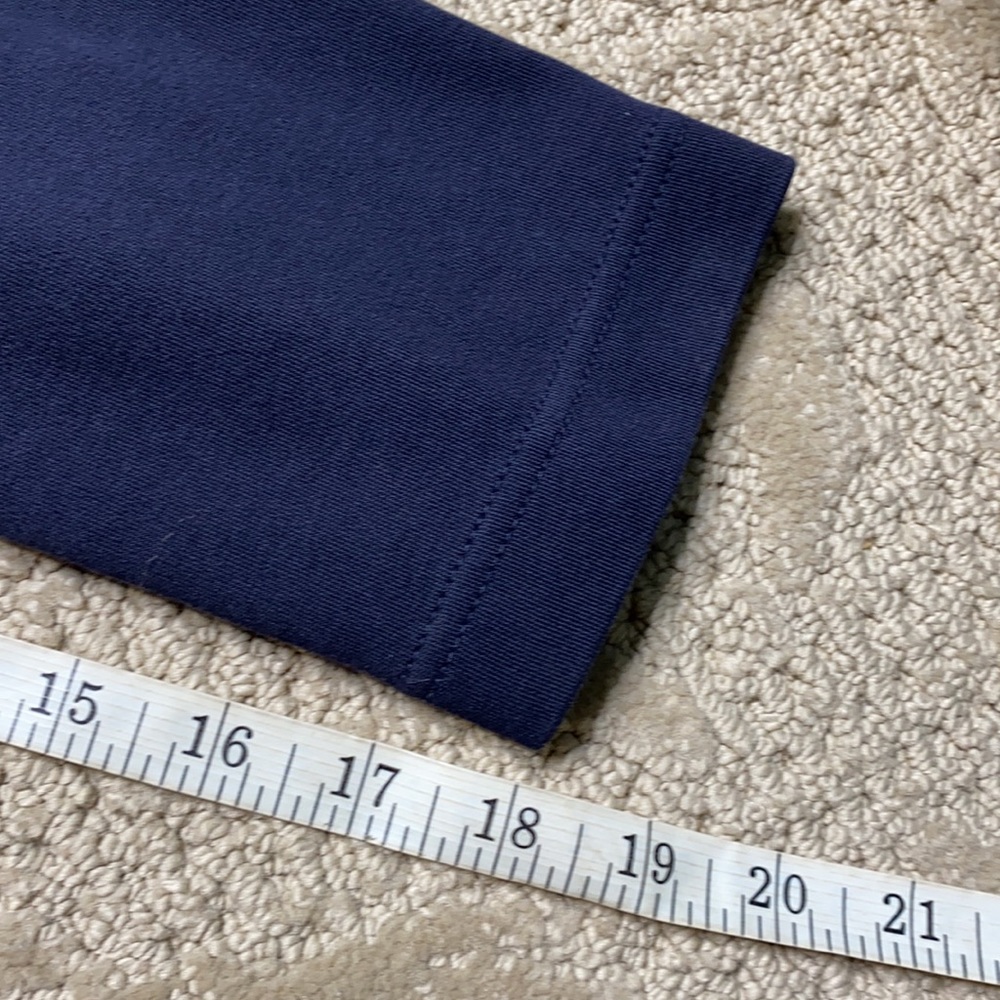 Men’s Banana Republic navy snap front knit shirt - Picture 9 of 11